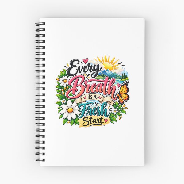 Item preview, Every Breath Is a Fresh Start designed and sold by KrithigaArts.