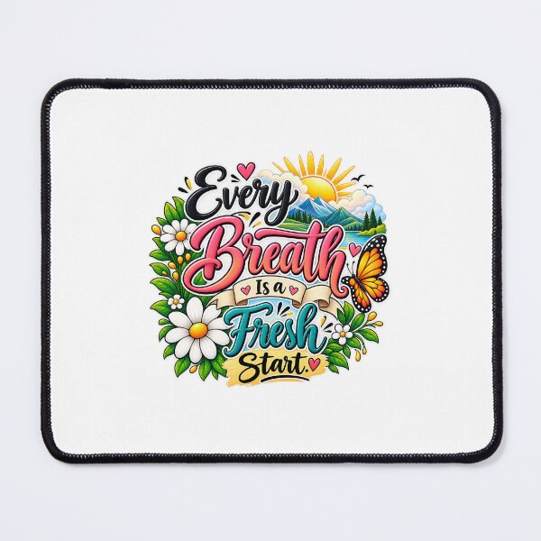 Item preview, Every Breath Is a Fresh Start designed and sold by KrithigaArts.