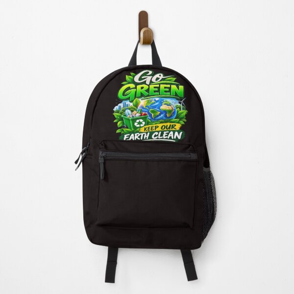 Item preview, Eco‑friendly: Go Green, Keep Our Earth Clean designed and sold by Techtricksgh.