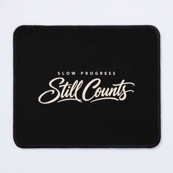 Item preview, Slow Progress Still Counts Tee, Quiet Growth Streetwear designed and sold by PhylonBoxx.