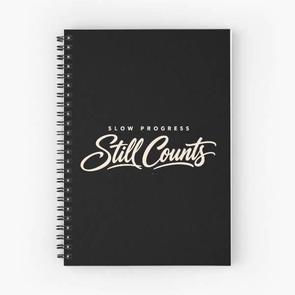 Item preview, Slow Progress Still Counts Tee, Quiet Growth Streetwear designed and sold by PhylonBoxx.