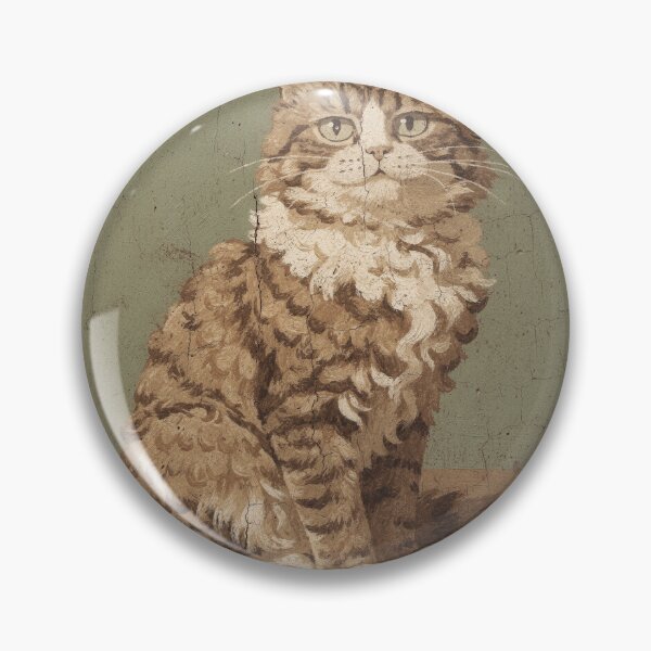 Item preview, Smug Curly Selkirk Rex Folk Portrait designed and sold by PictorialWhimsy.