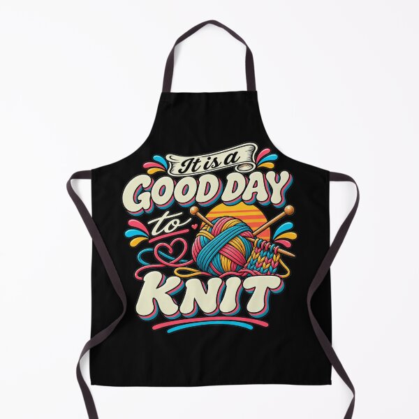 Item preview, It Is a Good Day to Knit t-shirts designed and sold by LST-Desings.