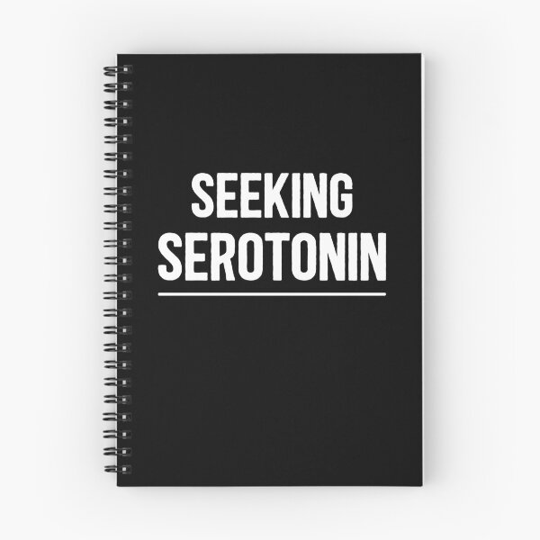 Item preview, Seeking Serotonin Funny Mental Health Gift designed and sold by Say It With Ink.