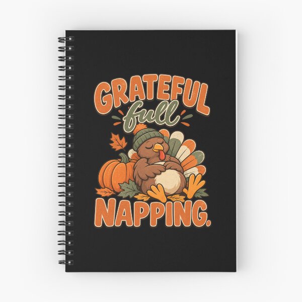 Item preview, Grateful. Full. Napping. Tee, Thanksgiving Dinner Humor designed and sold by PhylonBoxx.