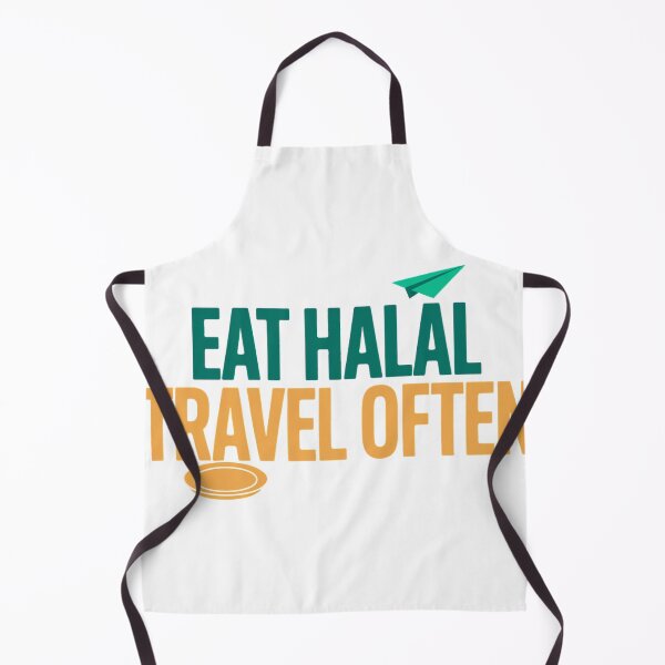 Item preview, Eat Halal Travel Often Muslim Traveler Shirt designed and sold by ys96.