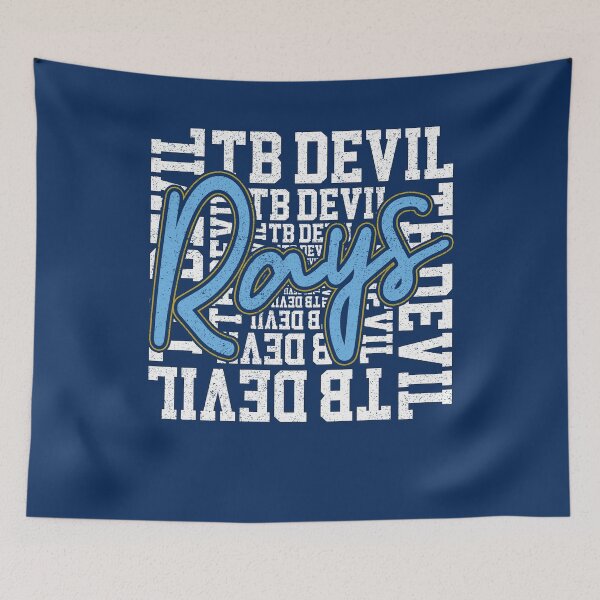 Item preview, Vintage TB Devil Rays Script Distressed Sports Fan Team Spirit designed and sold by RockTheFeal.