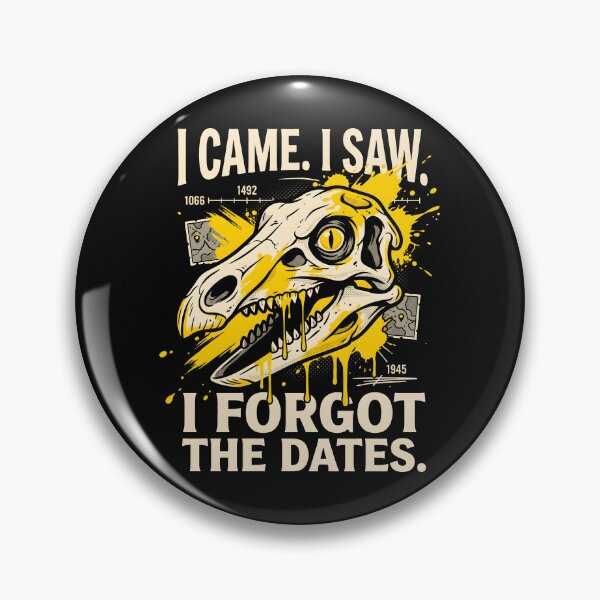 Item preview, History Meme - Student Humor Dinosaur Skull designed and sold by SplashTastic.