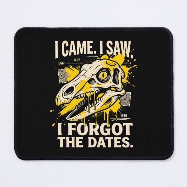 Item preview, History Meme - Student Humor Dinosaur Skull designed and sold by SplashTastic.