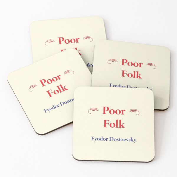 Item preview, Fyodor Dostoevsky Poor Folk, Russian Novelist, Classic Literature designed and sold by CharlottePlaceArt.