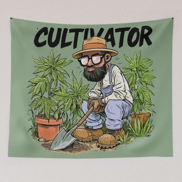 Item preview, The Garden Cultivator designed and sold by RichardRags.