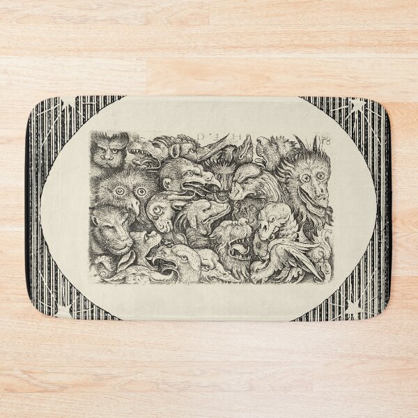Item preview, Heads of Grotesque Animals designed and sold by The Ravens Ballad.