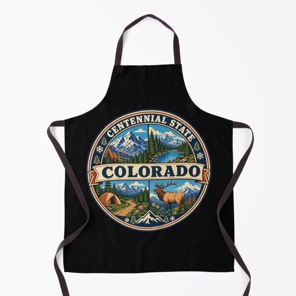 Item preview, Colorado Vintage Rocky Mountain Outdoor Travel Badge designed and sold by DreamLayerStudio.