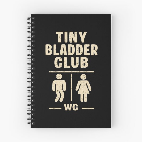 Item preview, Tiny Bladder Club Funny Bathroom Humor Gift designed and sold by Say It With Ink.