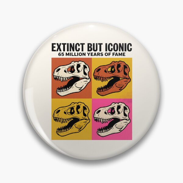 Item preview, Dinosaur Skull Art - Pop Art Aesthetic Prehistoric Graphic designed and sold by SplashTastic.