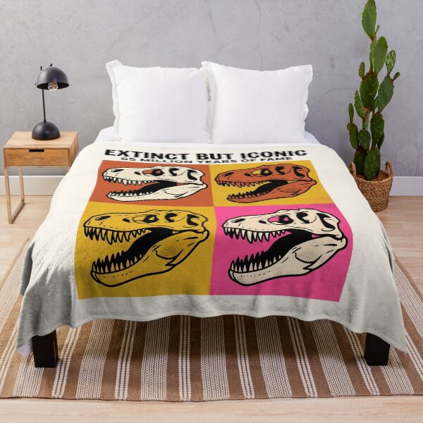 Item preview, Dinosaur Skull Art - Pop Art Aesthetic Prehistoric Graphic designed and sold by SplashTastic.