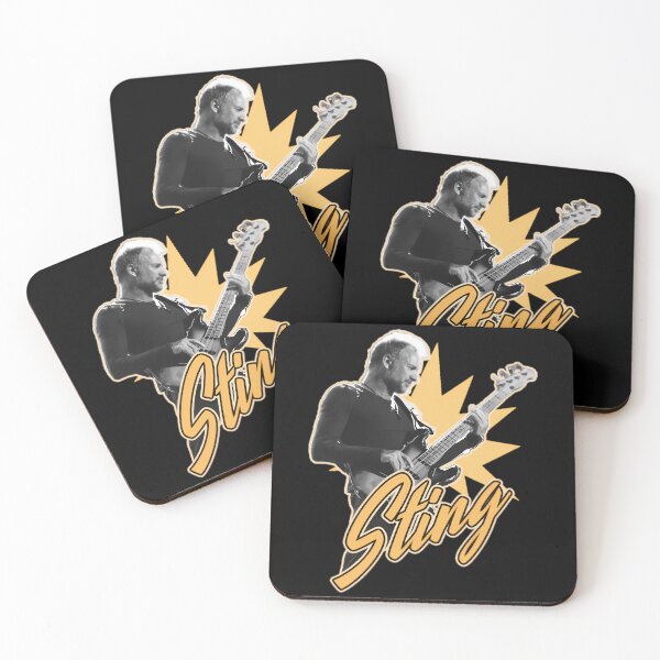 Item preview, Sting Inspired Rock Pop Music Legend Design designed and sold by Schuyleerde.