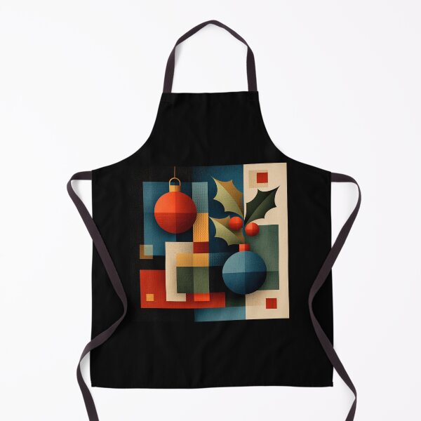 Item preview, Geometric Midcentury Modern Christmas Ornaments Art designed and sold by colorful-white.