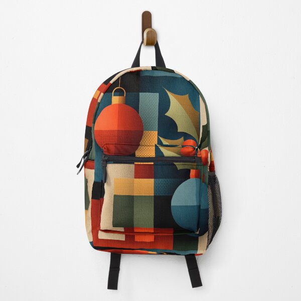 Artikelvorschau, Geometrische Weihnachtsornamente im Midcentury-Modern-Stil entworfen und verkauft von colorful-white.