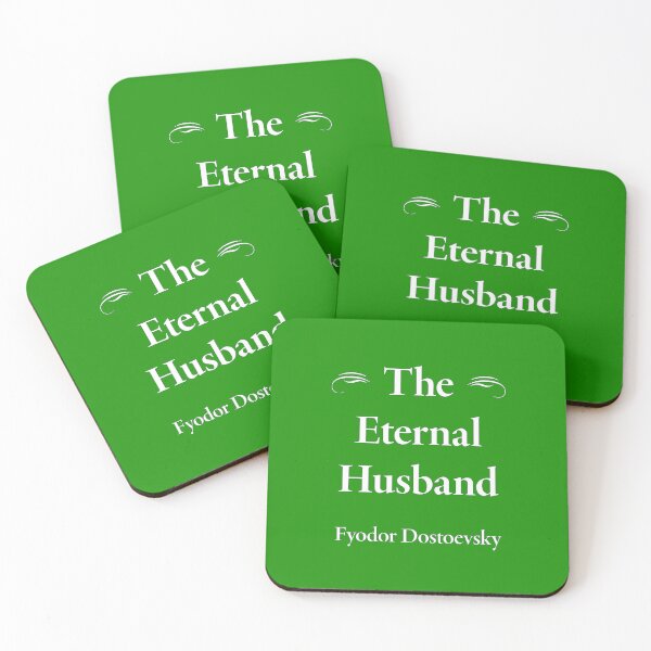 Item preview, Fyodor Dostoevsky The Eternal Husband, Russian Novelist, Classic Literature designed and sold by CharlottePlaceArt.