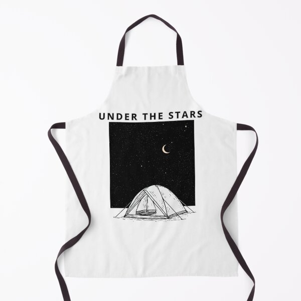 Item preview, Minimalist Dome Tent Under Starry Night Sky Graphic designed and sold by TrendyGalaxy.
