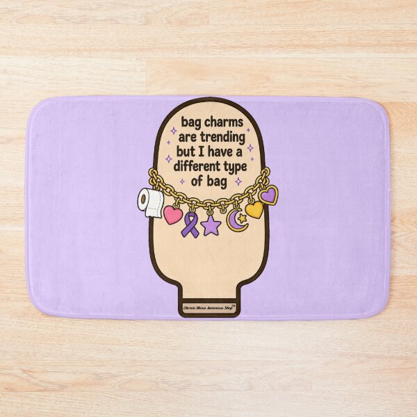 Item preview, Bag Charms are trending but I have a different type of bag.  designed and sold by Chronic Illness Awareness Shop.