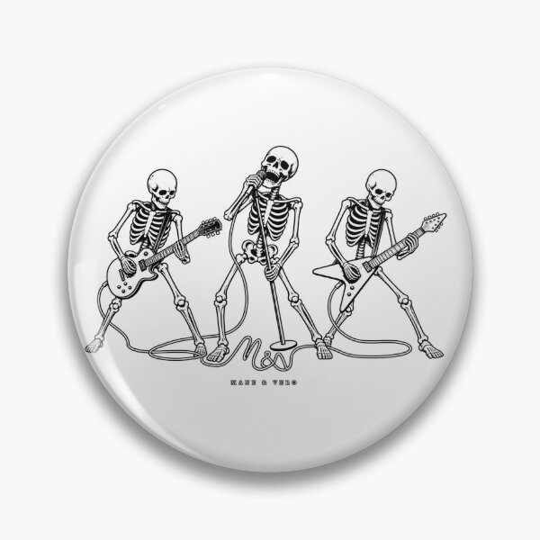 Item preview, Skeleton Rock Band Guitar Trio designed and sold by Qenlo.