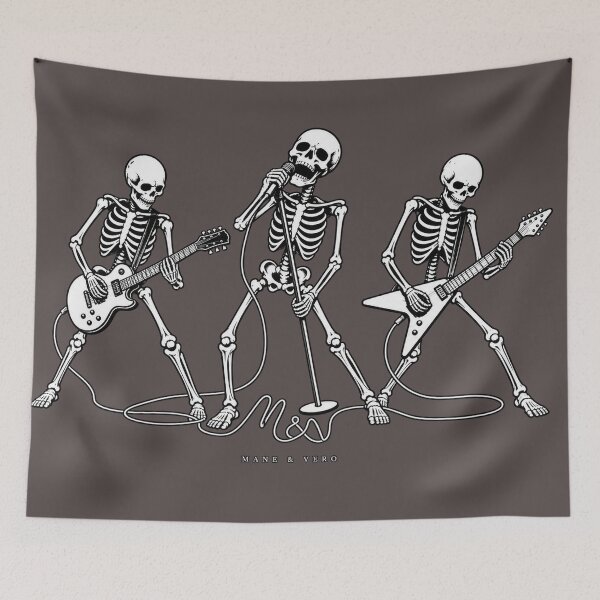 Item preview, Skeleton Rock Band Guitar Trio designed and sold by Qenlo.
