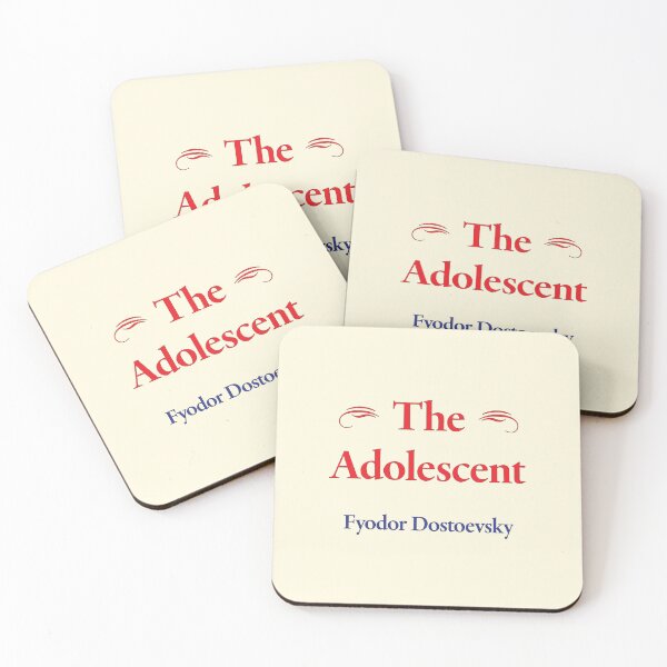 Item preview, Fyodor Dostoevsky The Adolescent, Russian Novelist, Classic Literature designed and sold by CharlottePlaceArt.