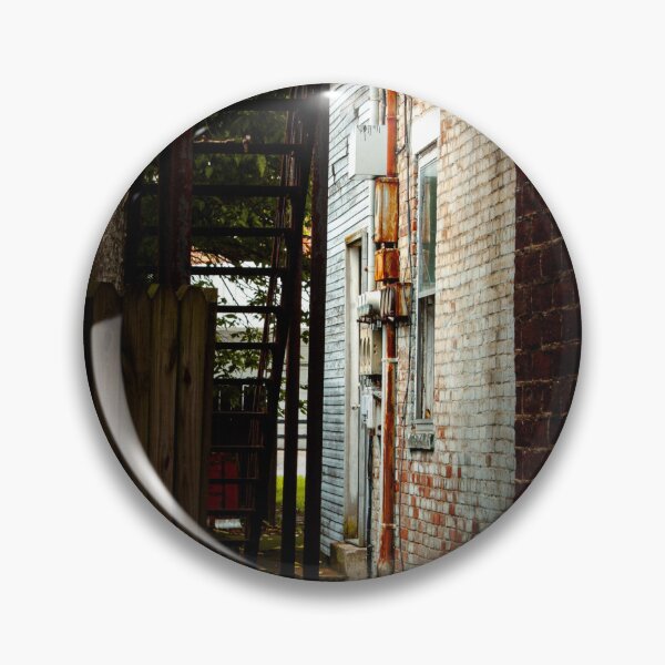 Item preview, Vintage Urban Alleyway Historic Brick Architecture designed and sold by Melluna Studio.