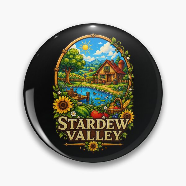 Item preview, Stardew Valley Summer Farm - Cozy Summer Harvest & Countryside Design designed and sold by Rosteri.