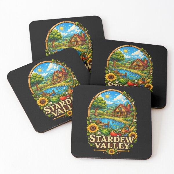 Item preview, Stardew Valley Summer Farm - Cozy Summer Harvest & Countryside Design designed and sold by Rosteri.