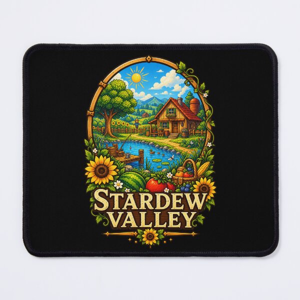 Item preview, Stardew Valley Summer Farm - Cozy Summer Harvest & Countryside Design designed and sold by Rosteri.