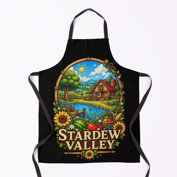 Item preview, Stardew Valley Summer Farm - Cozy Summer Harvest & Countryside Design designed and sold by Rosteri.
