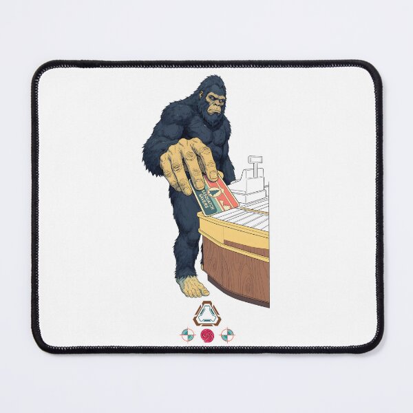 Item preview, Sasquatch Savers - Funny Bigfoot Shopper Loyalty Card Design designed and sold by Whimsy Trail Co.