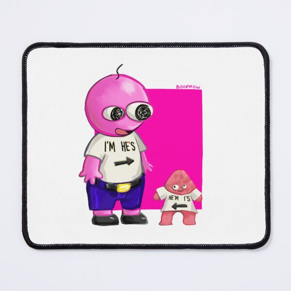 Item preview, Don’t Hug Me I’m Scared X Smiling Friends original crossover fanart designed and sold by boopmow.