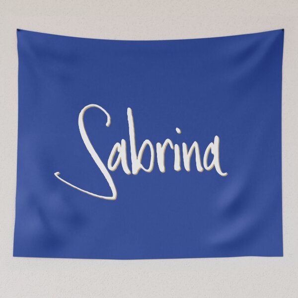 Item preview, SABRINA personalized type design designed and sold by CharlottePlaceArt.