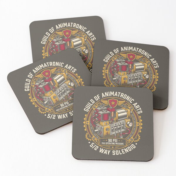 Item preview, Animatronic Engineering - Mechanical Trade Technical Badge designed and sold by SplashTastic.