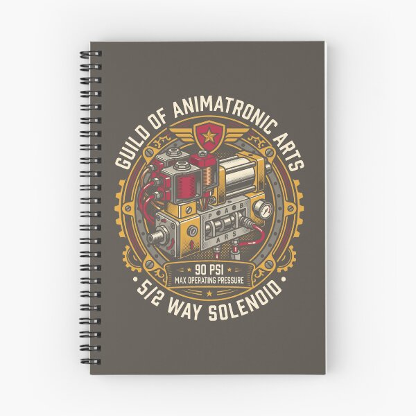 Item preview, Animatronic Engineering - Mechanical Trade Technical Badge designed and sold by SplashTastic.