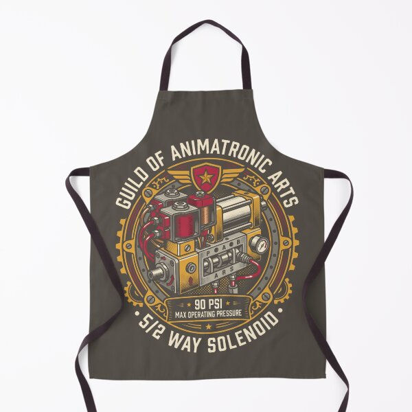 Item preview, Animatronic Engineering - Mechanical Trade Technical Badge designed and sold by SplashTastic.