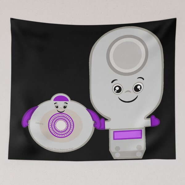 Item preview, Cute Two piece Ostomy Bag designed and sold by Chronic Illness Awareness Shop.