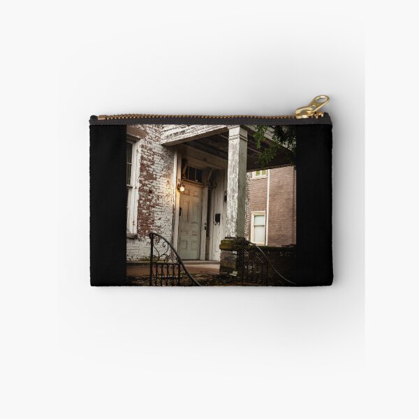 Item preview, Vintage Brick House Lit Lantern Urban Decay Photo designed and sold by Melluna Studio.