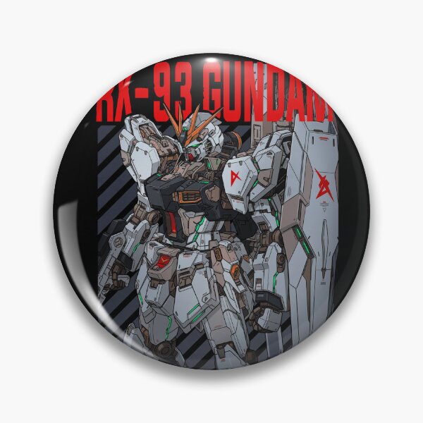 Item preview, RX-93 ν Gundam VECTOR HUMAN ART illustration HAND DRAW digital art designed and sold by sabartgunpla.