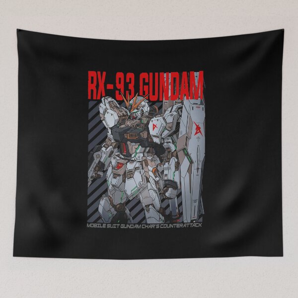 Item preview, RX-93 ν Gundam VECTOR HUMAN ART illustration HAND DRAW digital art designed and sold by sabartgunpla.