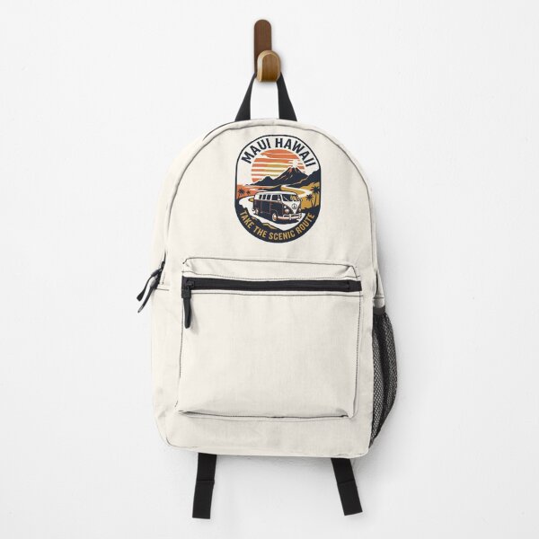 Item preview, Maui Beach Van - Road Trip Vintage Travel Emblem designed and sold by SplashTastic.
