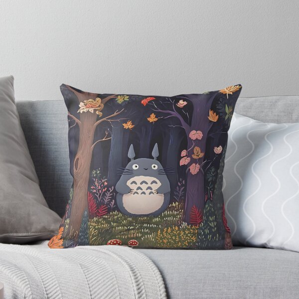Item preview, Cute kawaii mushroom [[totoros's]] -%[ghiblis]%- forest aways  designed and sold by pryielvart.