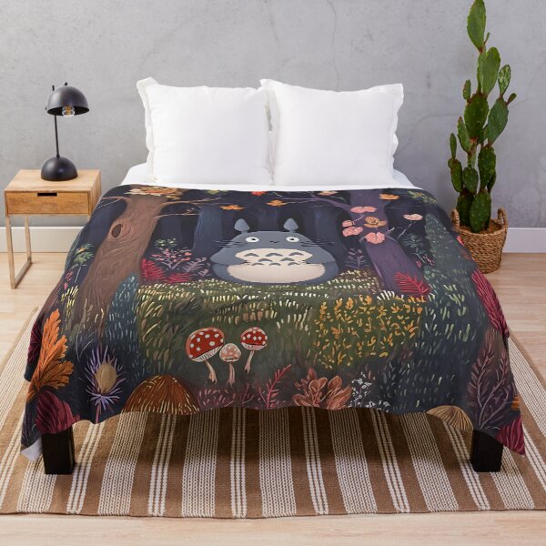 Item preview, Cute kawaii mushroom [[totoros's]] -%[ghiblis]%- forest aways  designed and sold by pryielvart.