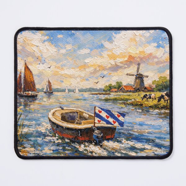 Item preview, The Beauty of the Frisian Lakes, the Netherlands – A Beautiful place in Europe. designed and sold by GalleryKauffeld.