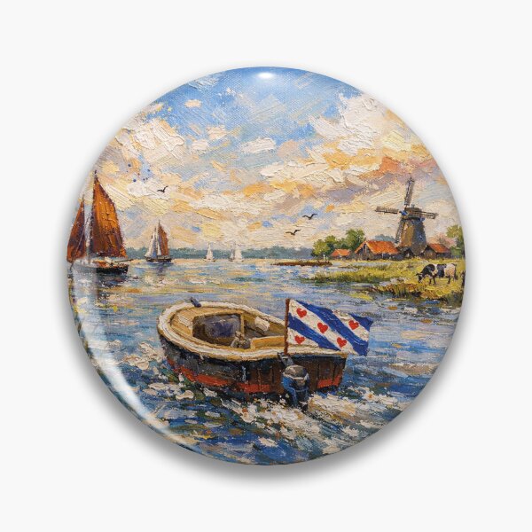Item preview, The Beauty of the Frisian Lakes, the Netherlands – A Beautiful place in Europe. designed and sold by GalleryKauffeld.