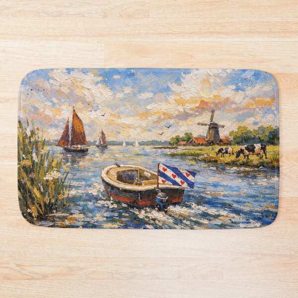 Item preview, The Beauty of the Frisian Lakes, the Netherlands – A Beautiful place in Europe. designed and sold by GalleryKauffeld.